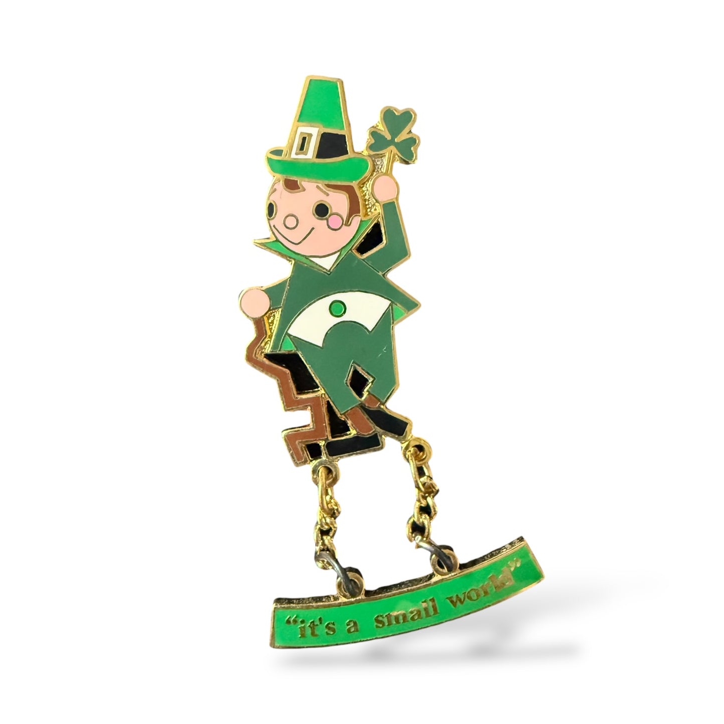 Disney Parks It's a Small World Doll Dangle Ireland Pin