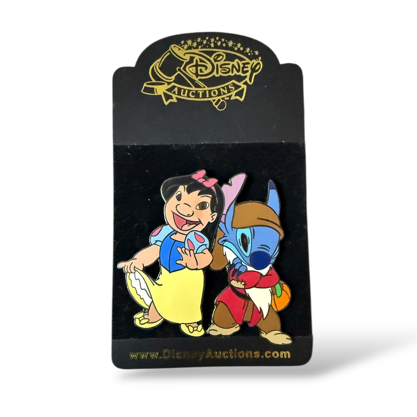Disney Auctions Lilo & Stitch Snow White Costumes Pin