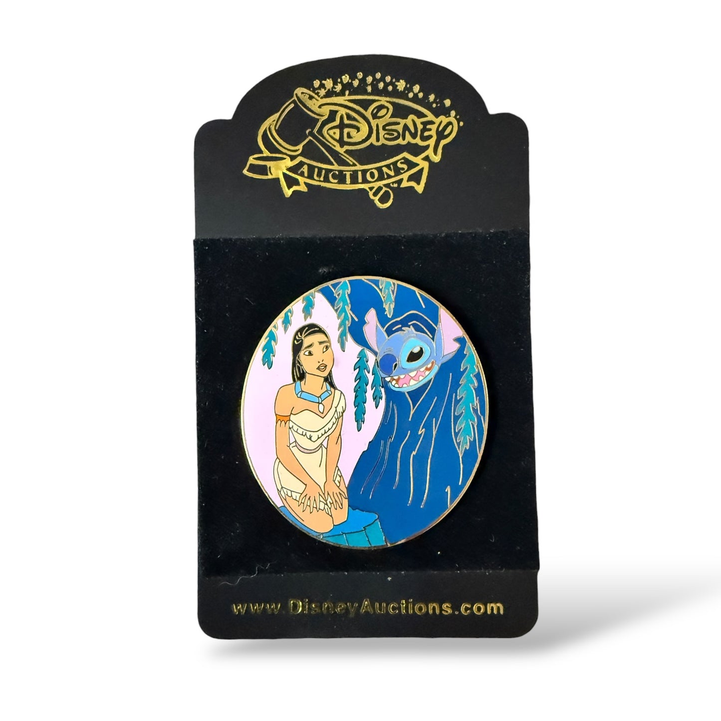 Disney Auctions Stitch & Pocahontas Pin