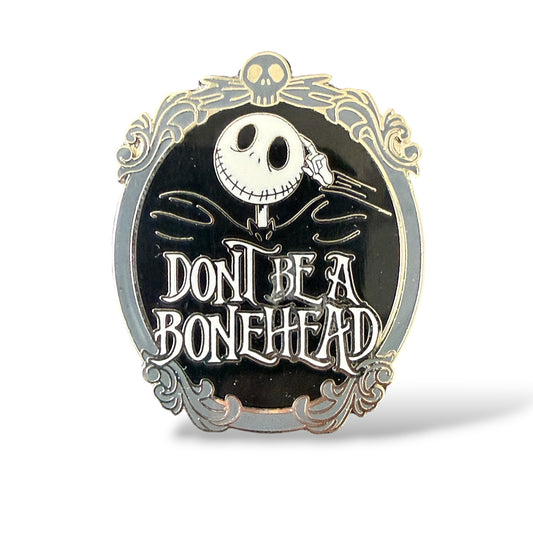 Disney Parks Nightmare Before Christmas Don't Be A Bonehead Pin