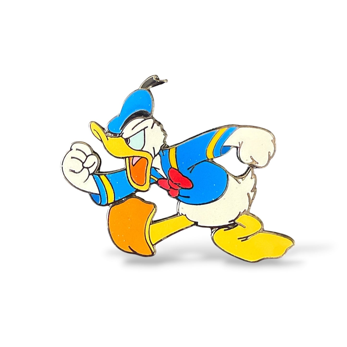 Disney Parks Core Character Donald Duck Angrily Shaking Fist Pin