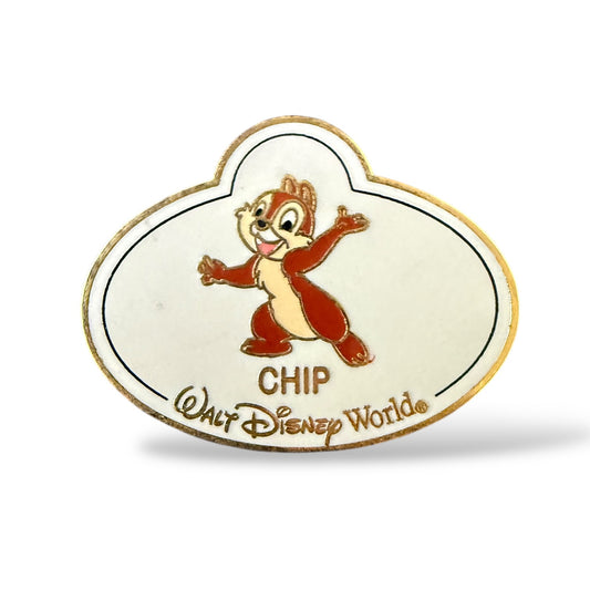WDW Name Tags Mystery Chip Pin