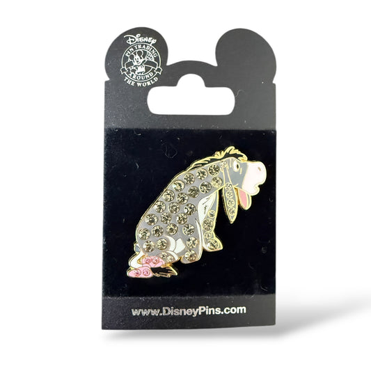 Disney Parks Eeyore Jeweled Pin