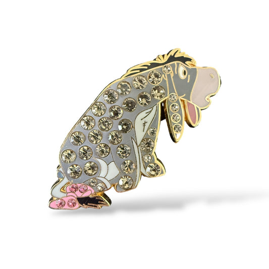 Disney Parks Eeyore Jeweled Pin