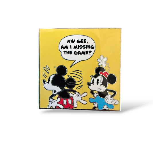 Disney Parks Mickey Comic Mystery Am I Missing The Game? Pin