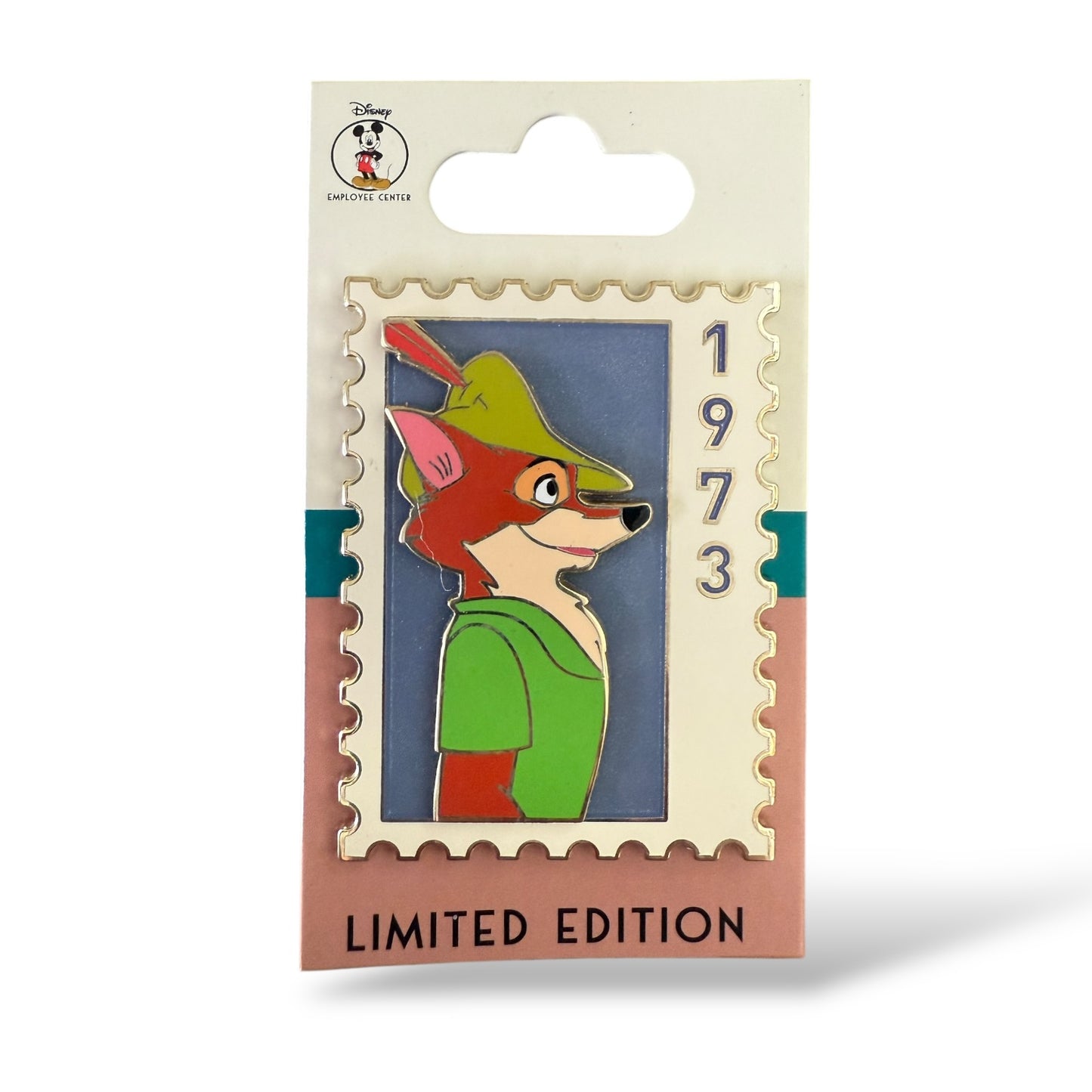 DEC Stamp Characters Robin Hood Pin