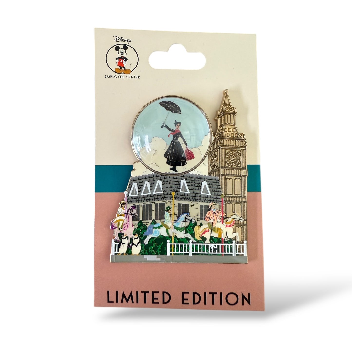 DEC Snow Globe Mary Poppins Pin