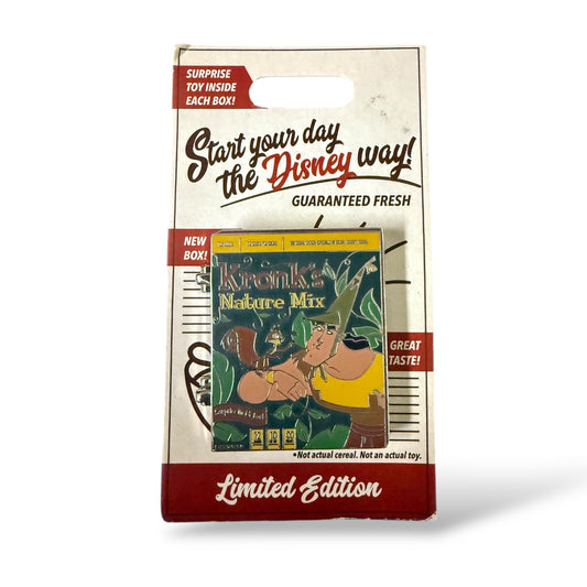 Disney Parks Cereal Boxes Kronk's Nature Mix Pin