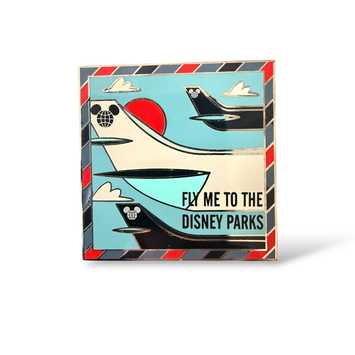 Disney Parks Fly Me To Disney Parks Jet Airplane Tails Pin