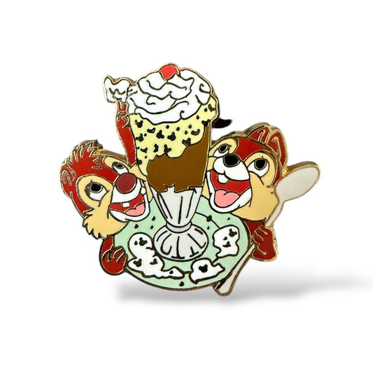 DSSH Pin Trader Delight Chip n' Dale Sundae Pin
