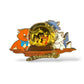 WDW Journey Through Time Pin Event Marie, Toulouse, and Berlioz Aristocats Crystal Ball Pin