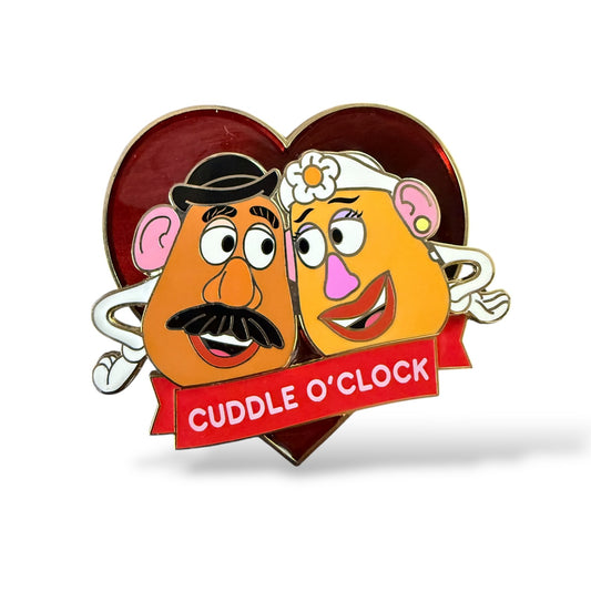 DEC Cuddle O'Clock Mr. and Mrs. Potato Head Pin