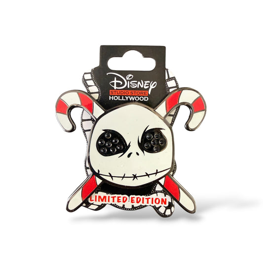 DSSH Nightmare Before Christmas Jack Skellington Candy Canes Pin