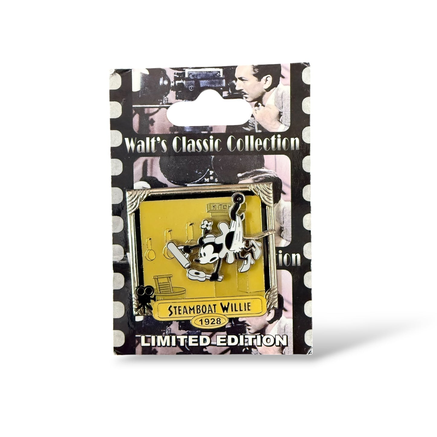 Walt's Classic Collection Steamboat Willie Minnie Mouse Pin