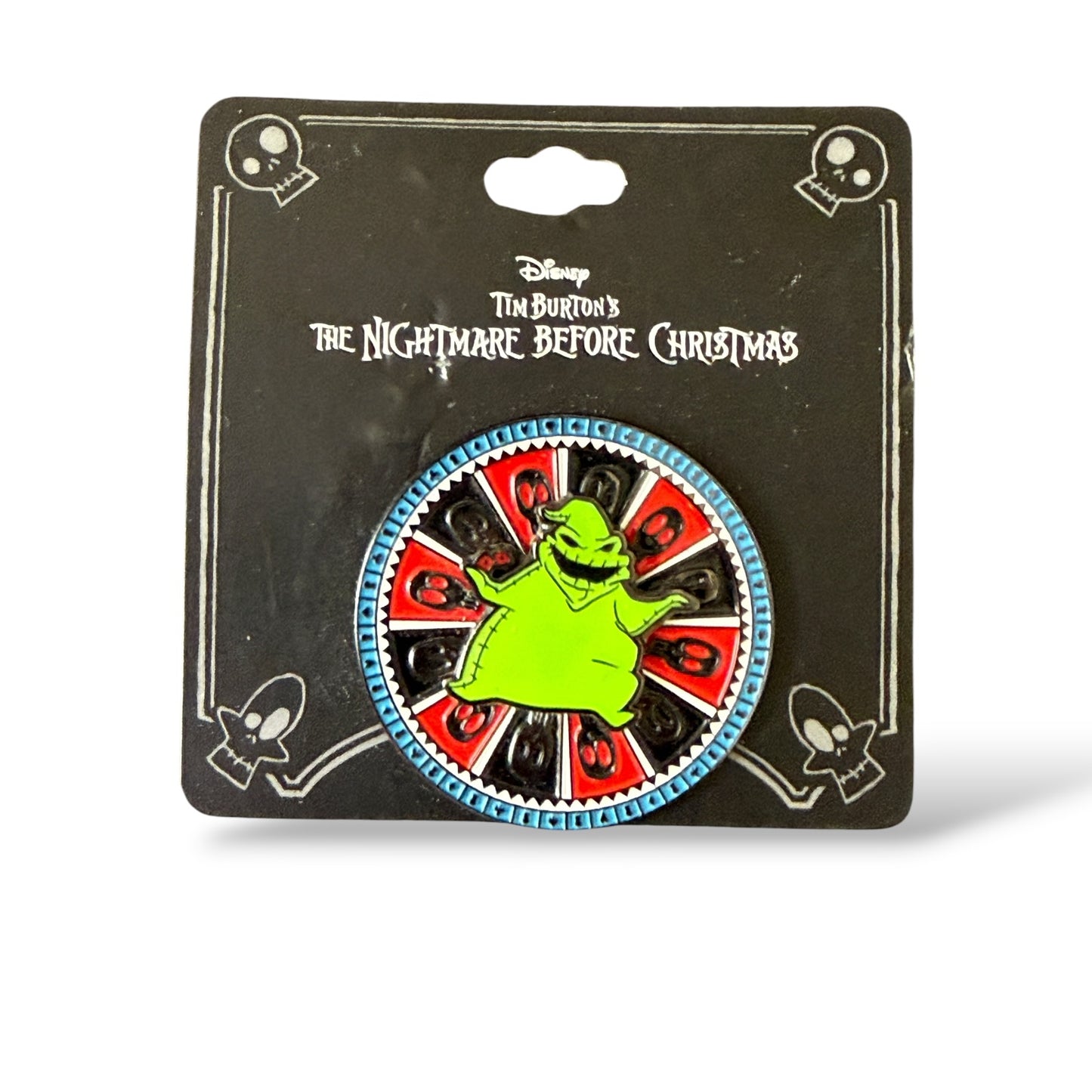 Loungefly Nightmare Before Christmas Oogie Boogie Spinner Pin