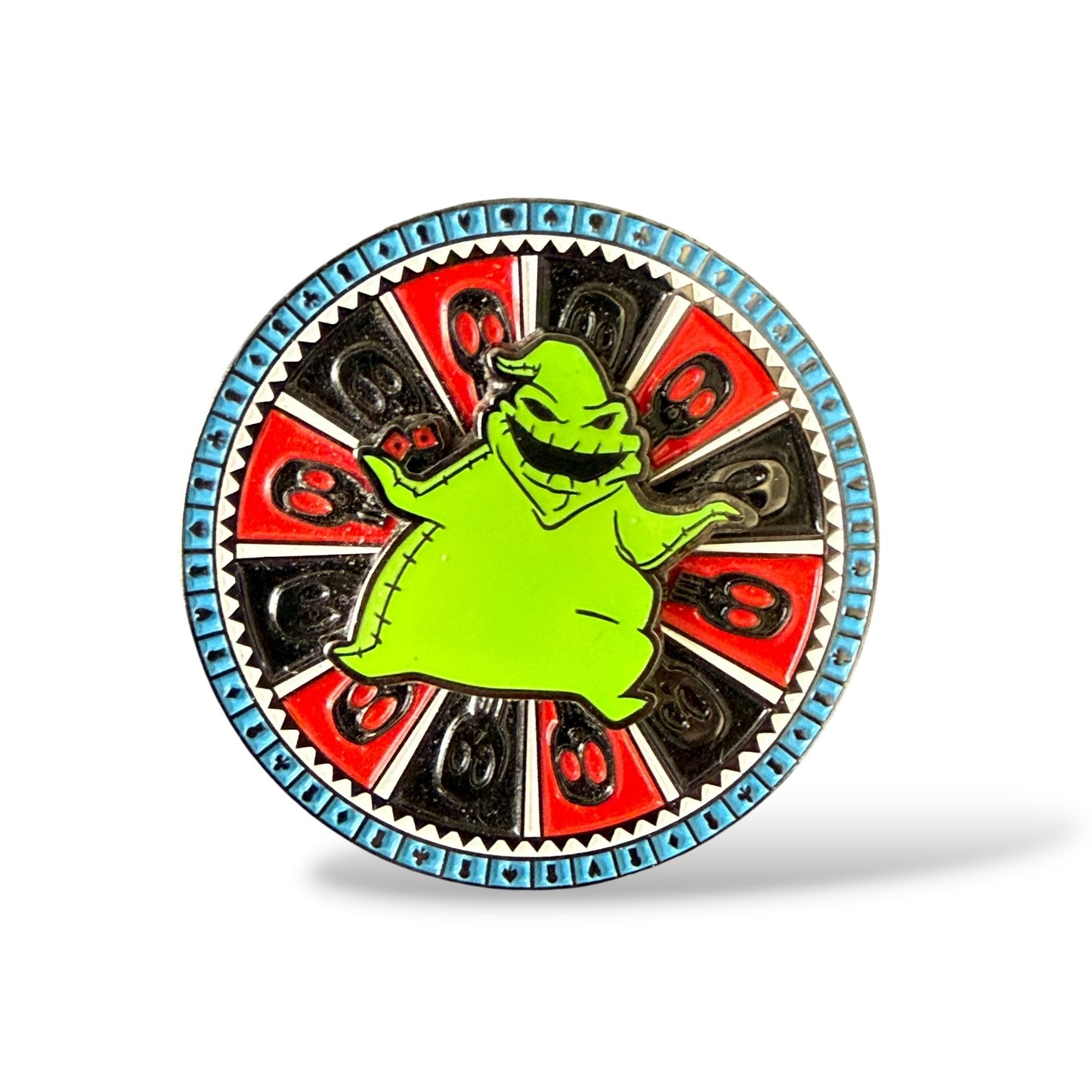 Loungefly Nightmare Before Christmas Oogie Boogie Spinner Pin