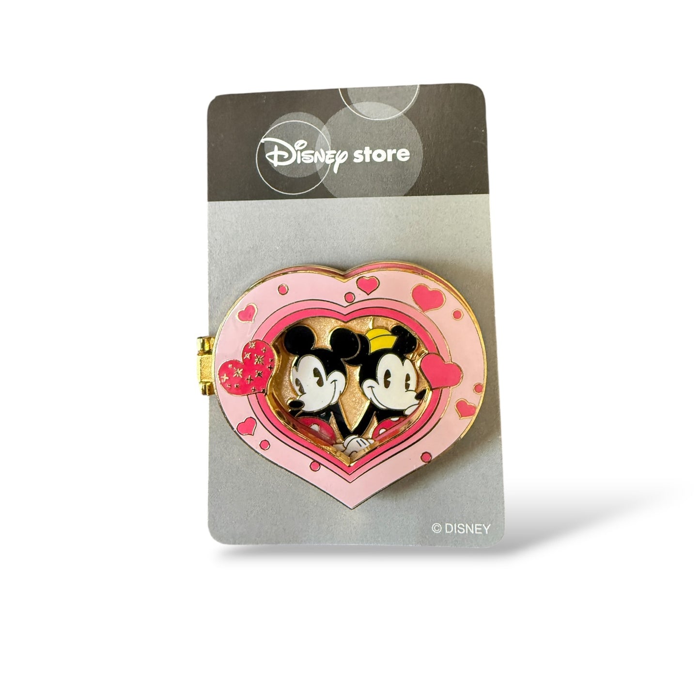JDS Valentine's Day 2003 Mickey and Minnie Hinge Pin
