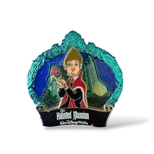 WDW The Haunted Mansion Lady with Rose Pin