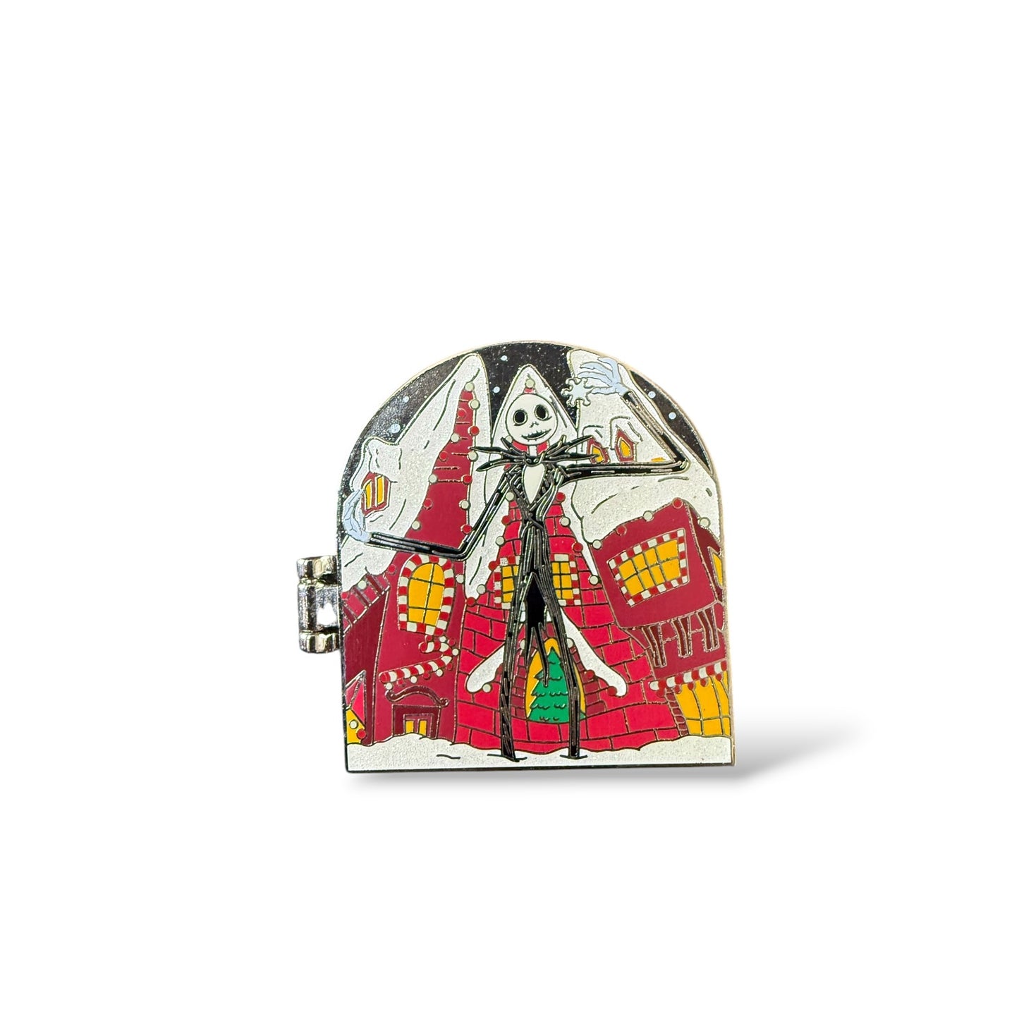 Disney Parks 25 Years of Fright Nightmare Before Christmas Jack in Christmas Town with Vampires Pin