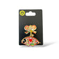 JDS Happy New Year 2005 Mickey and Minnie Dangle Pin