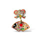 JDS Happy New Year 2005 Mickey and Minnie Dangle Pin