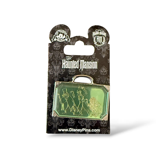 Disney Parks Haunted Mansion Hitchhiking Ghosts Suitcase Pin