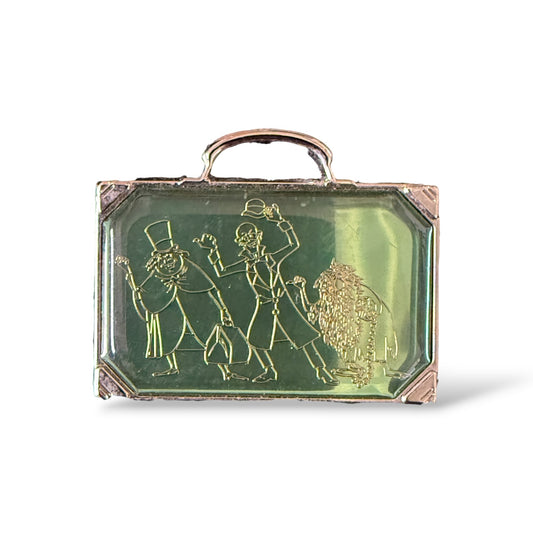 Disney Parks Haunted Mansion Hitchhiking Ghosts Suitcase Pin