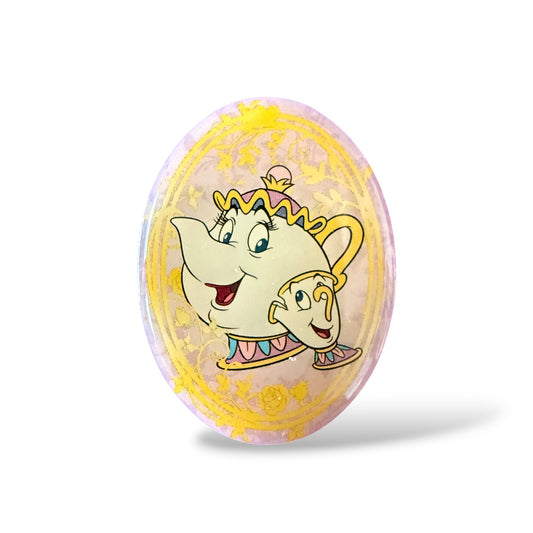 JDS Disney On Classic Mrs. Potts & Chip I Love You Pin
