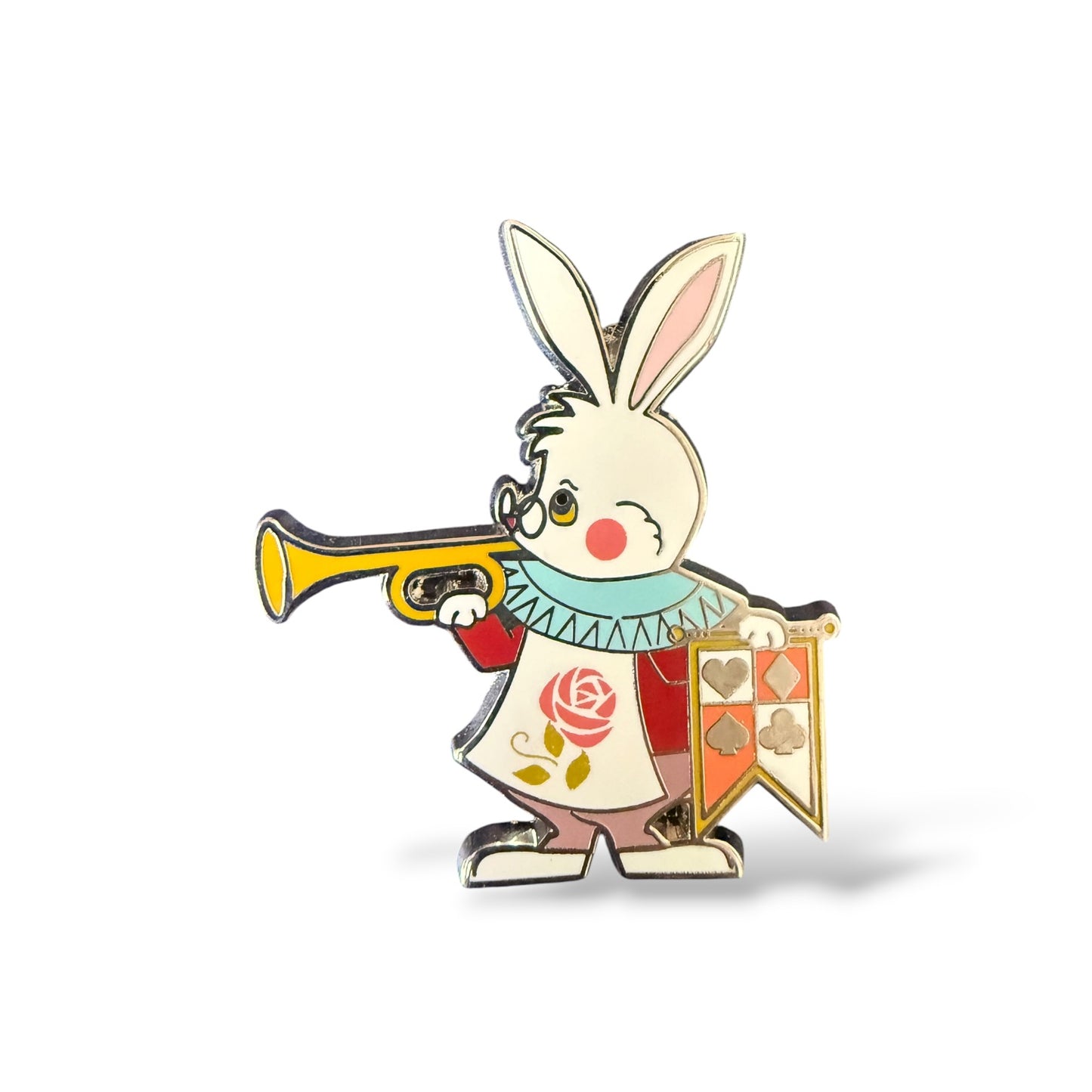 HKDL Alice in Wonderland White Rabbit Pin