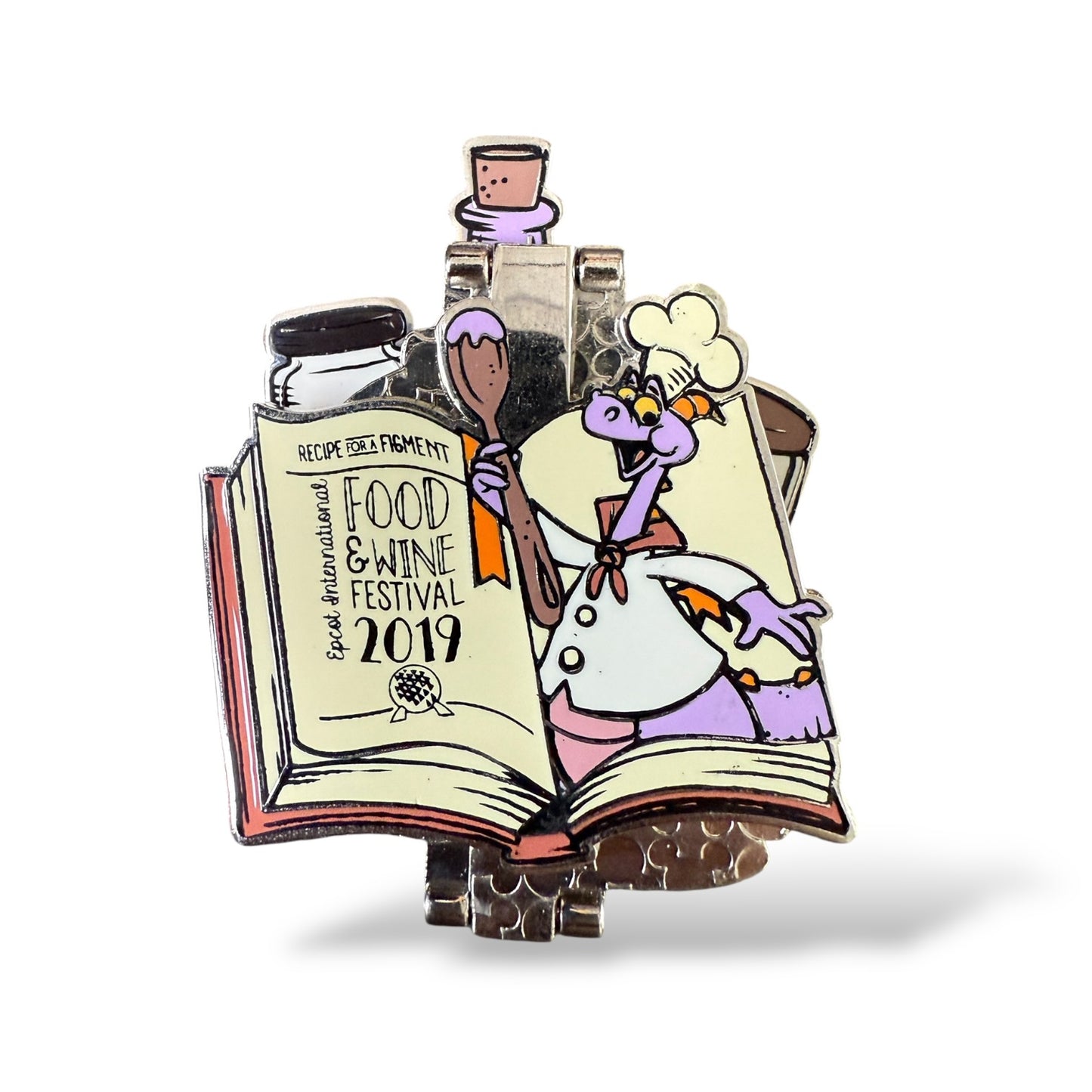 WDW Epcot International Food and Wine Festival 2019 Recipe for a Figment Pin