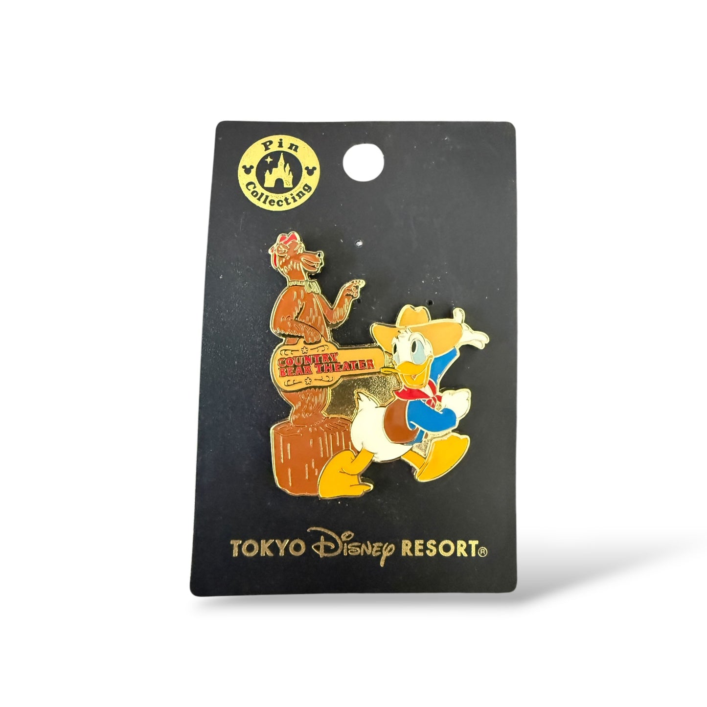 TDR Donald Monthly Pin Collection Country Bear Theater Pin