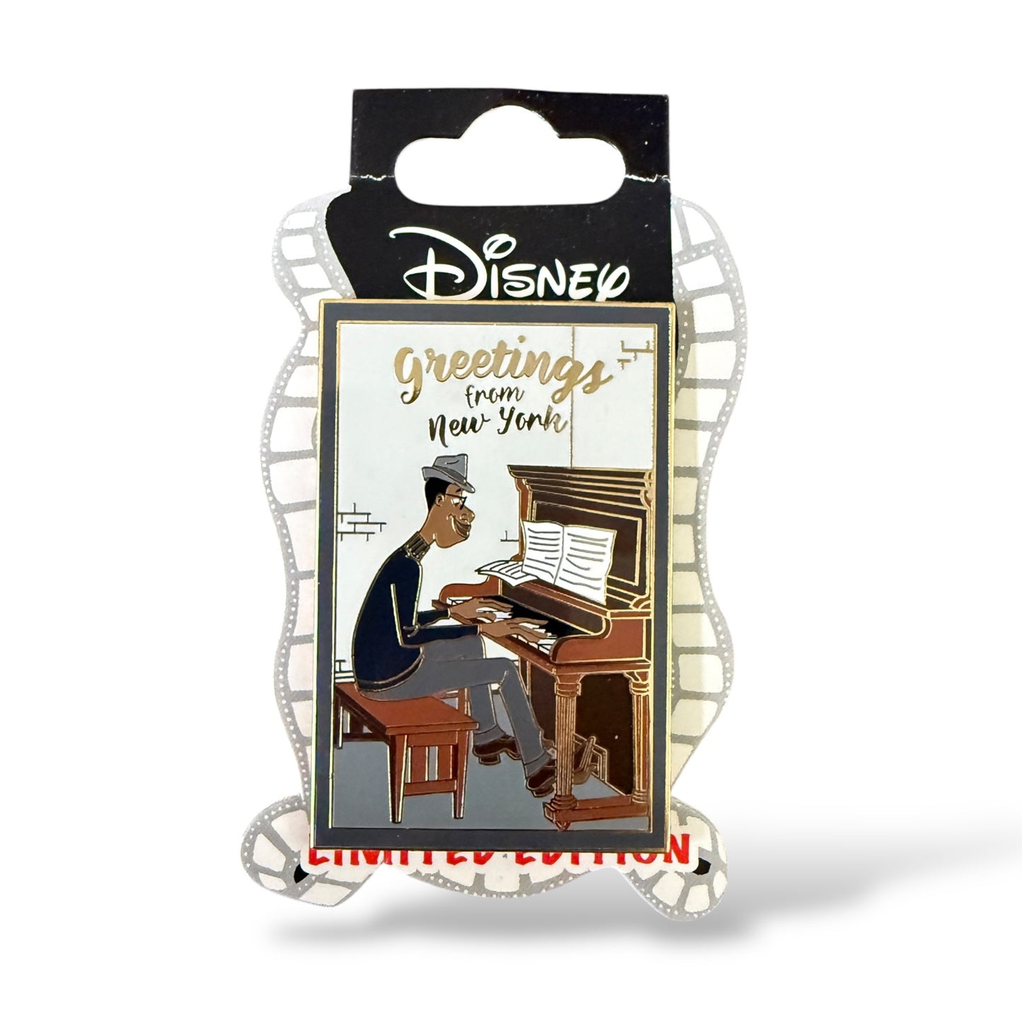 DSSH Postcard Joe Gardner Pin