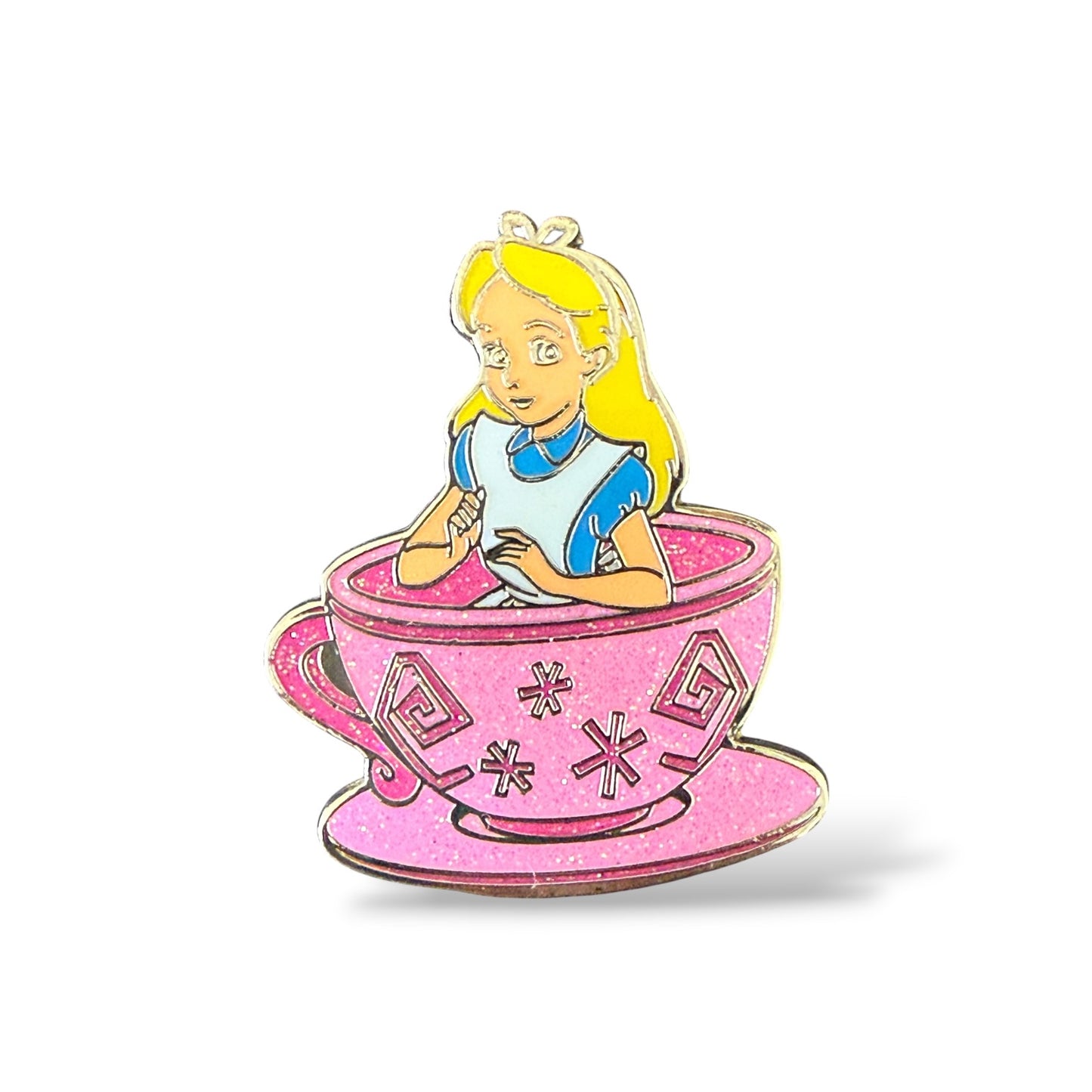HKDL Mad Hatter Tea Cup Mystery Alice Pin