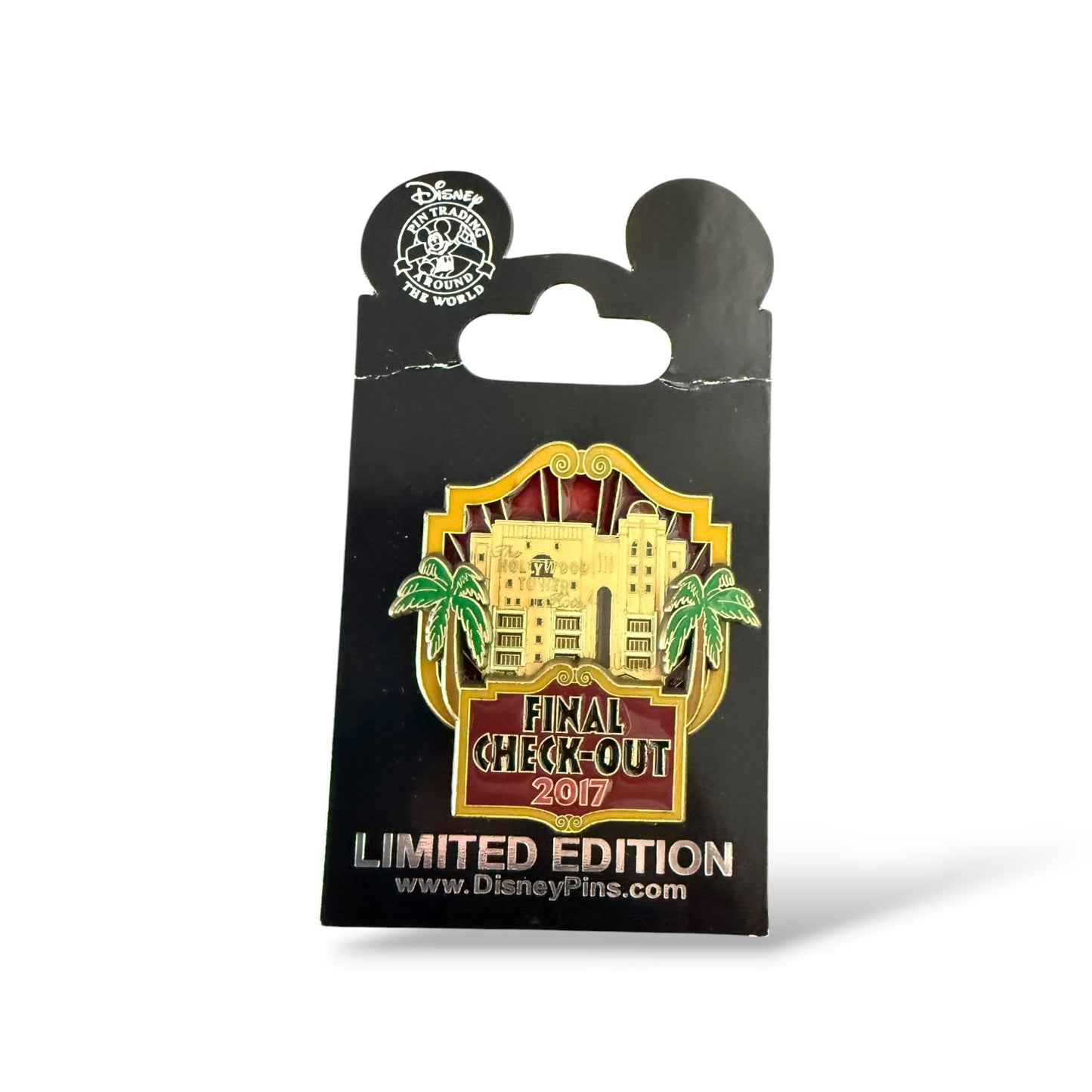 DCA Tower of Terror Final Check-Out 2017 Pin
