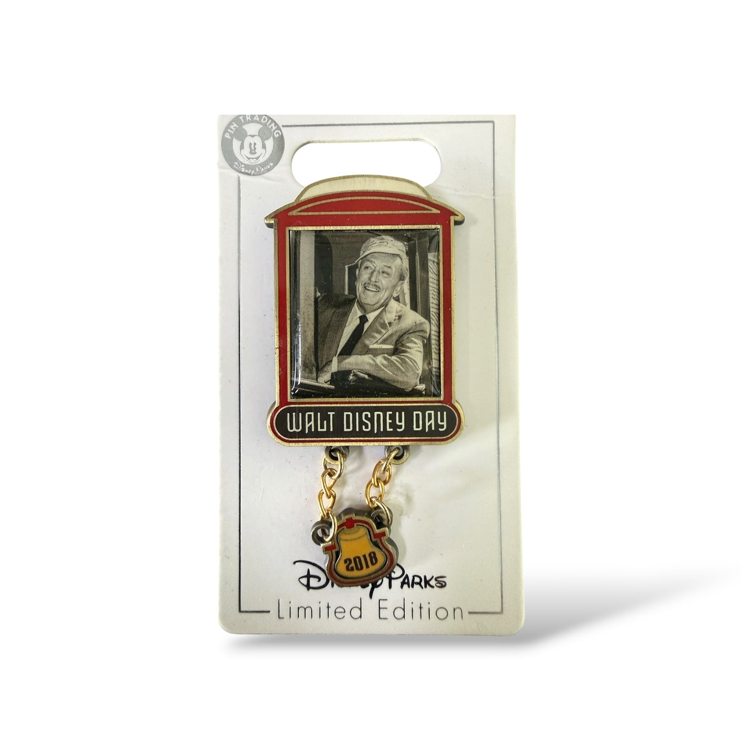 Disney Parks Walt Disney Day 2018 Train Dangle Pin