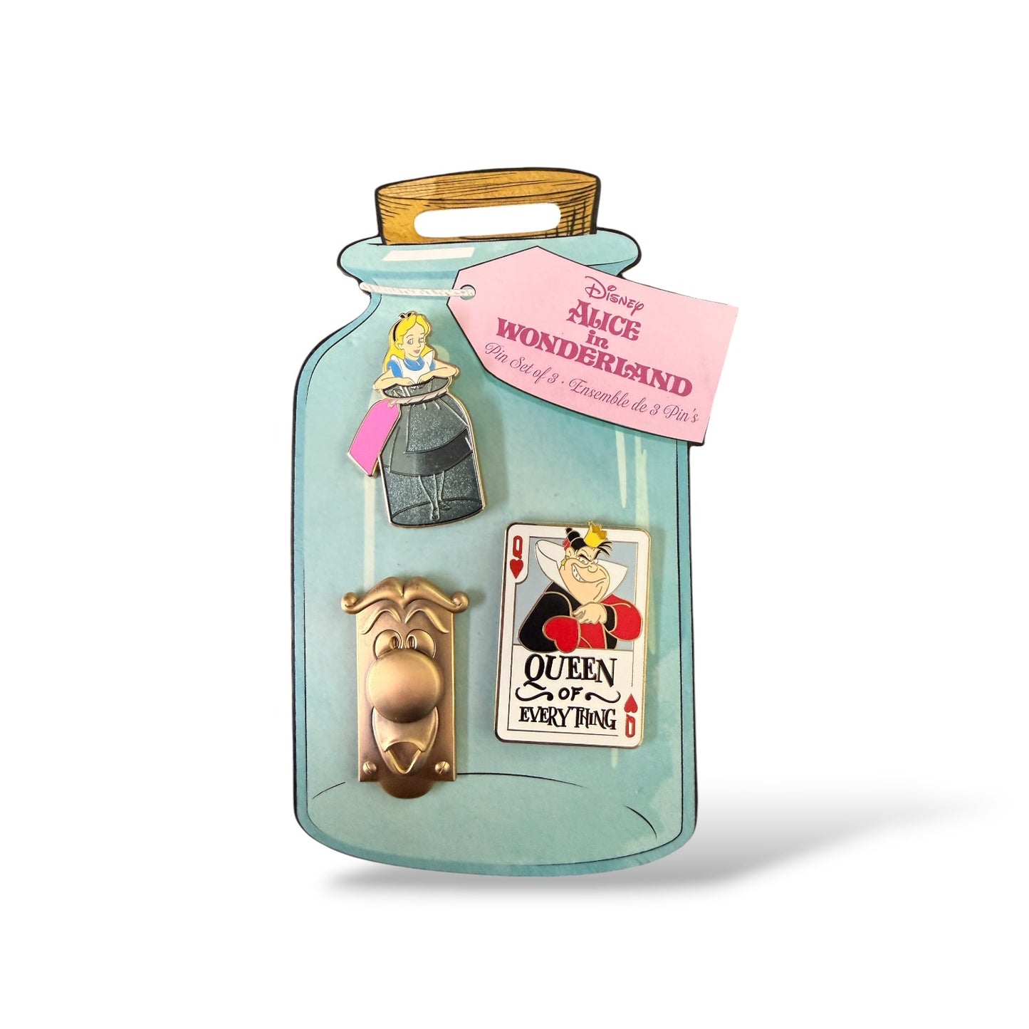 Disney Store Alice in Wonderland Pin Set