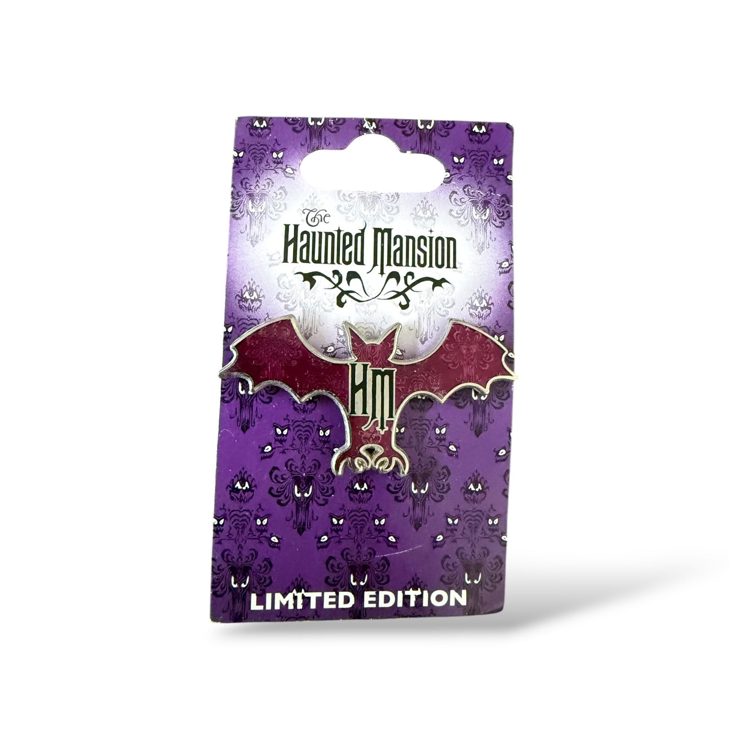 Disney Parks Haunted Mansion Bat Wallpaper Pin