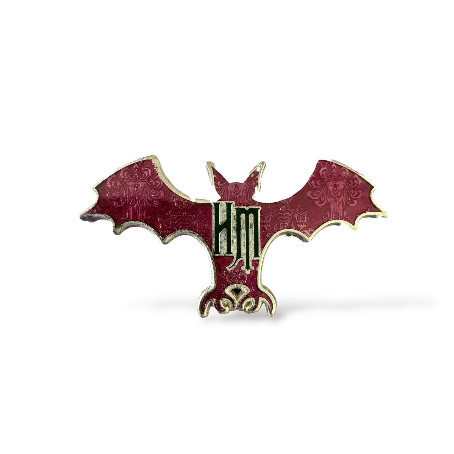 Disney Parks Haunted Mansion Bat Wallpaper Pin
