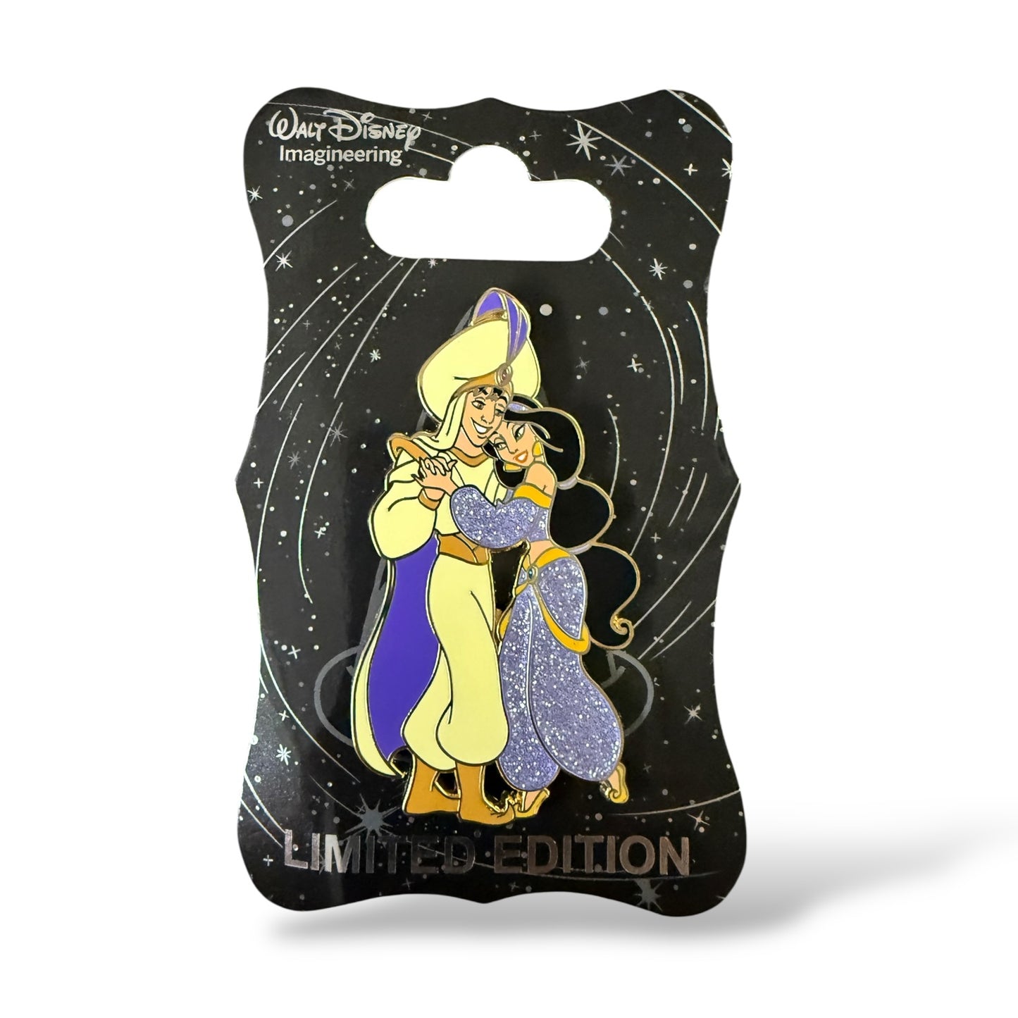WDI Dancing Princesses Jasmine and Aladdin Pin