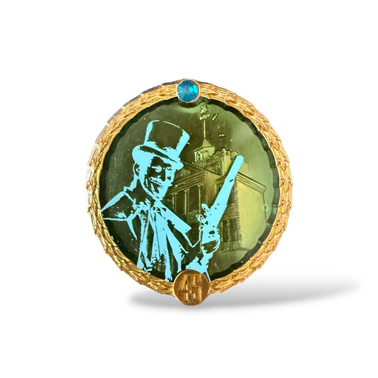 DLR Haunted Mansion 45th Anniversary Mystery Dueler Raised Gun Pin