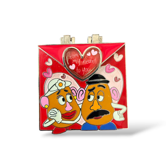 HKDL Valentine's 2019 Mr. and Mrs. Potato Head Pin
