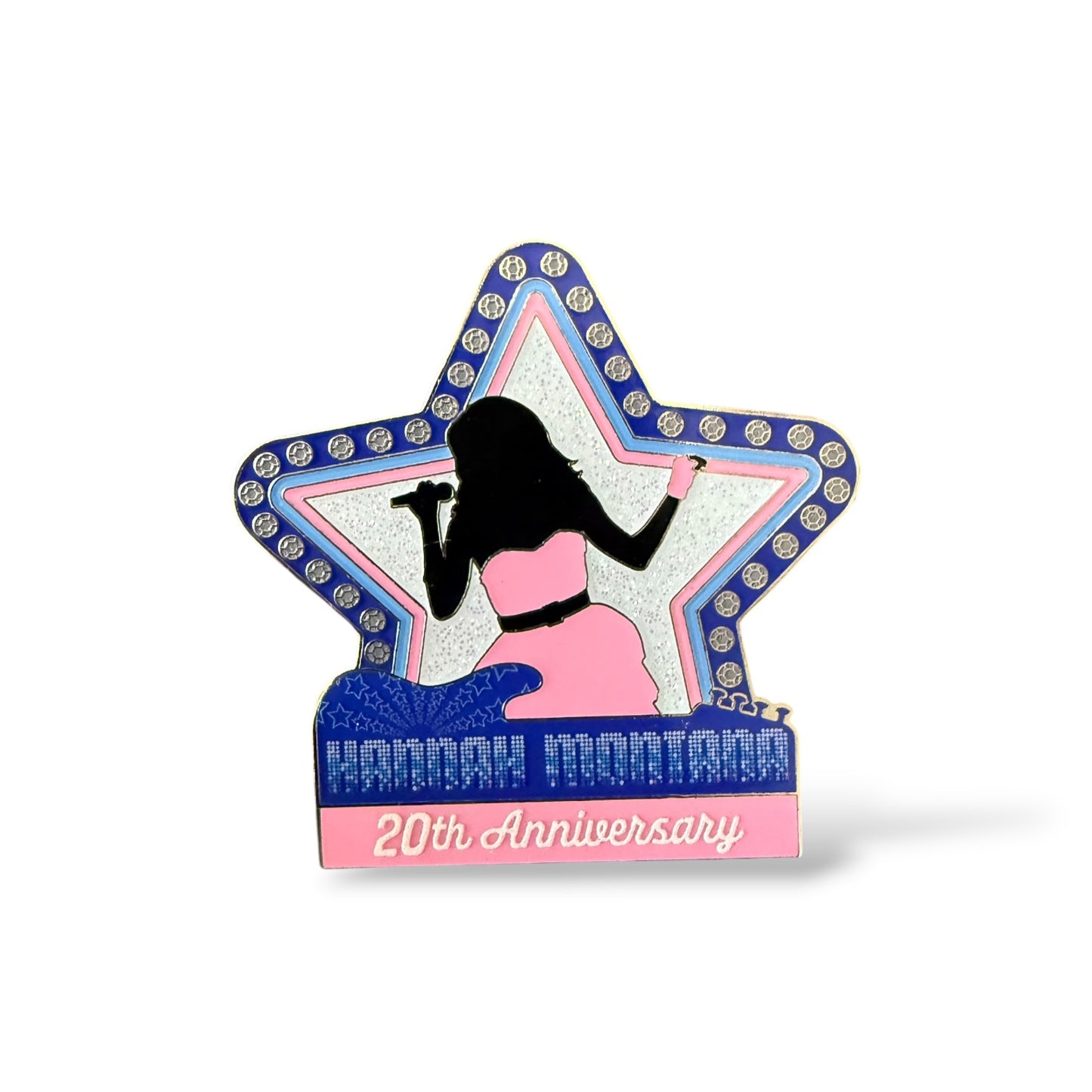 Disney Parks Hannah Montana 20th Anniversary Singing in Concert Pin
