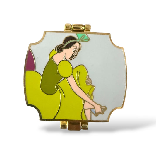 Disney Parks Cinderella 70th Anniversary Glass Slipper Stepsisters Hinged Pin
