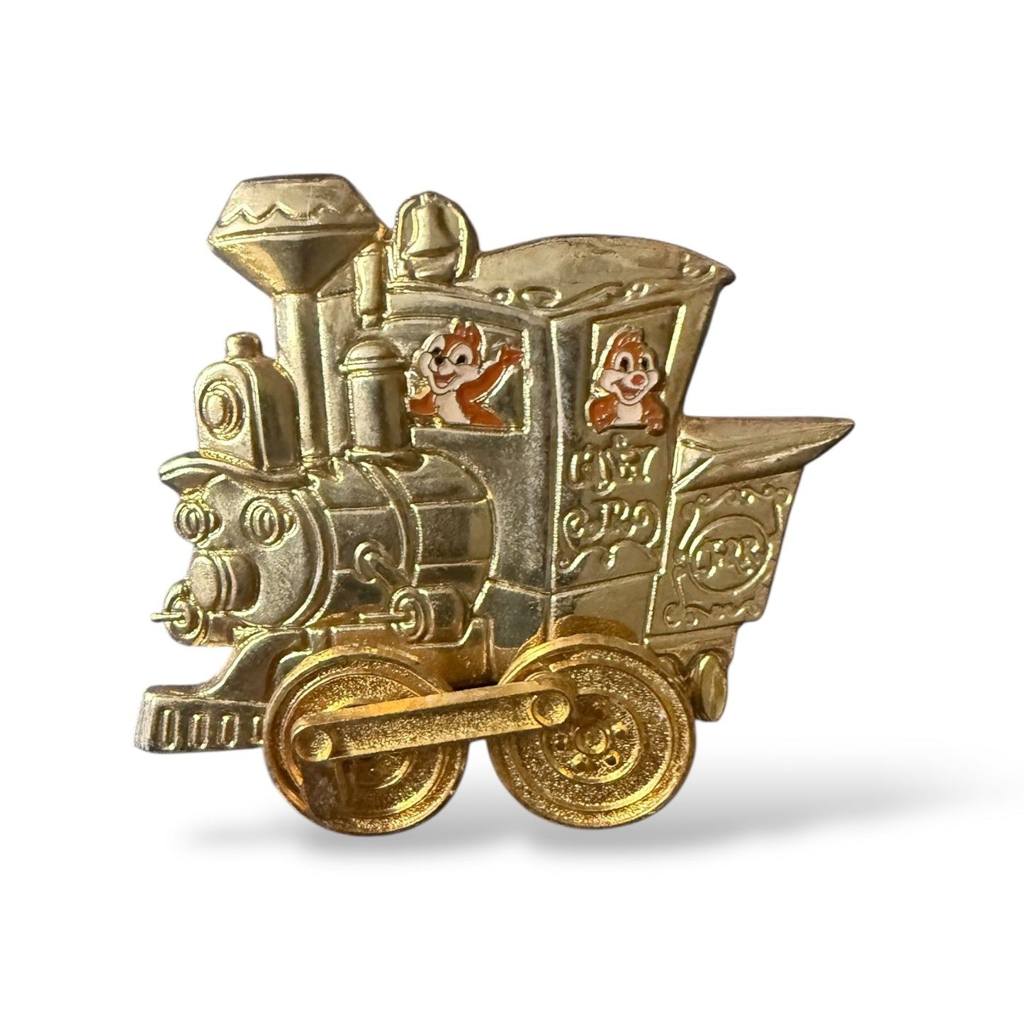 DLR Golden Vehicle Collection Chip n' Dale Casey Jr. Circus Train Pin