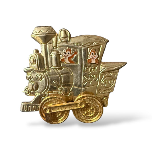 DLR Golden Vehicle Collection Chip n' Dale Casey Jr. Circus Train Pin