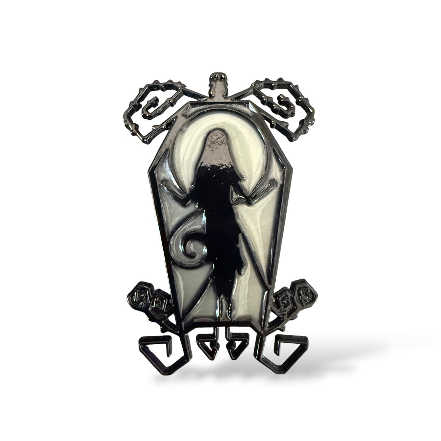 DSSH Nightmare Before Christmas Stained Glass Silhouette Sally Pin