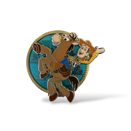 Disney Chase Visa Rewards 2018 Woody and Bullseye Pin