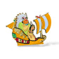 WDI Peter Pan's Flight Tiger Lily and Indian Chief Pin