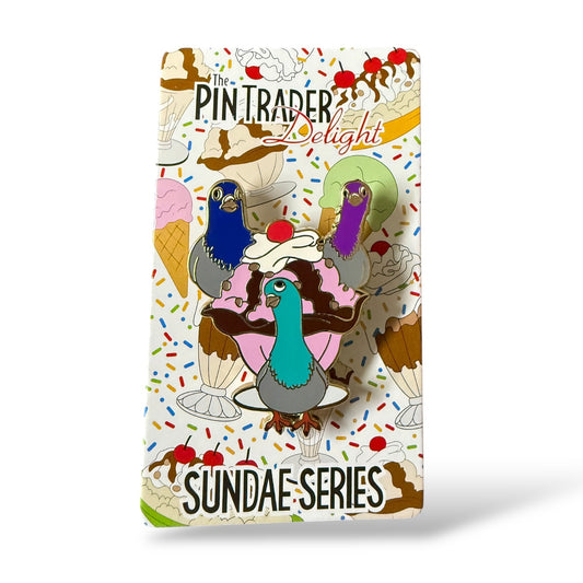 DSSH Pin Trader Delight Pigeons Pin