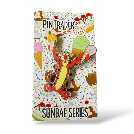 DSSH Pin Trader Delight Tigger Two Hands Pin